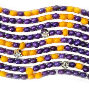 L1071]Bodhi Purple Sunset DIY Beads DIY Charms Set