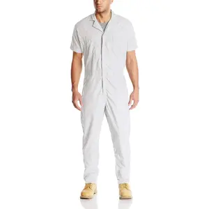 Red Kap Men's Speedsuit, White, Large