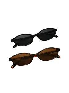 Women's Vintage Small Frame Glasses, Ideal for Beach Vacation Travel Festive Activities, Casual Style, Trendy Beach Eyewear, All Seasons, Decorative Lens