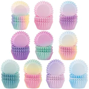 600pcs Mini Cupcake Paper Liners, Polka Dot Baking Cups, Muffin Cases for Weddings, Birthdays & Parties, Baking Supplies