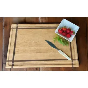 Chef Series Cutting Board – Red Oak & Walnut