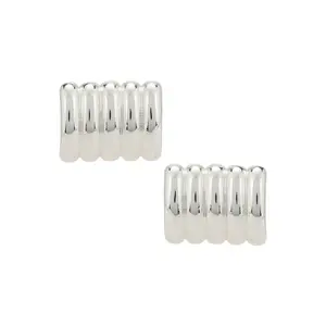 Heaven Mayhem Clemmie Stud Earrings in Silver