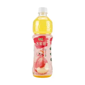 MASTER KONG Peach Fruit Juice Drink 500ml - Refreshing Natural Flavor