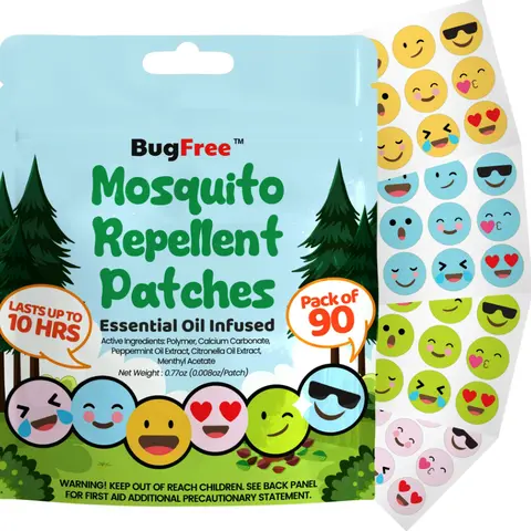 PurGenic Mosquito Repellent Patches with Essential Oil Blend, Lasts Up to 72 Hours