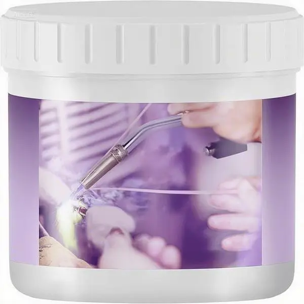 12 oz Hydrogel-Ceramic Heat Barrier Clay - Drip-Free Reusable Moldable Insulation Putty for Soldering, Brazing, Ball Valves, Directional Valves, Sight Glasses - High-Temp Non-Conductive HVAC Technician Tool Accessory (Sodium, Aluminum Compatible)