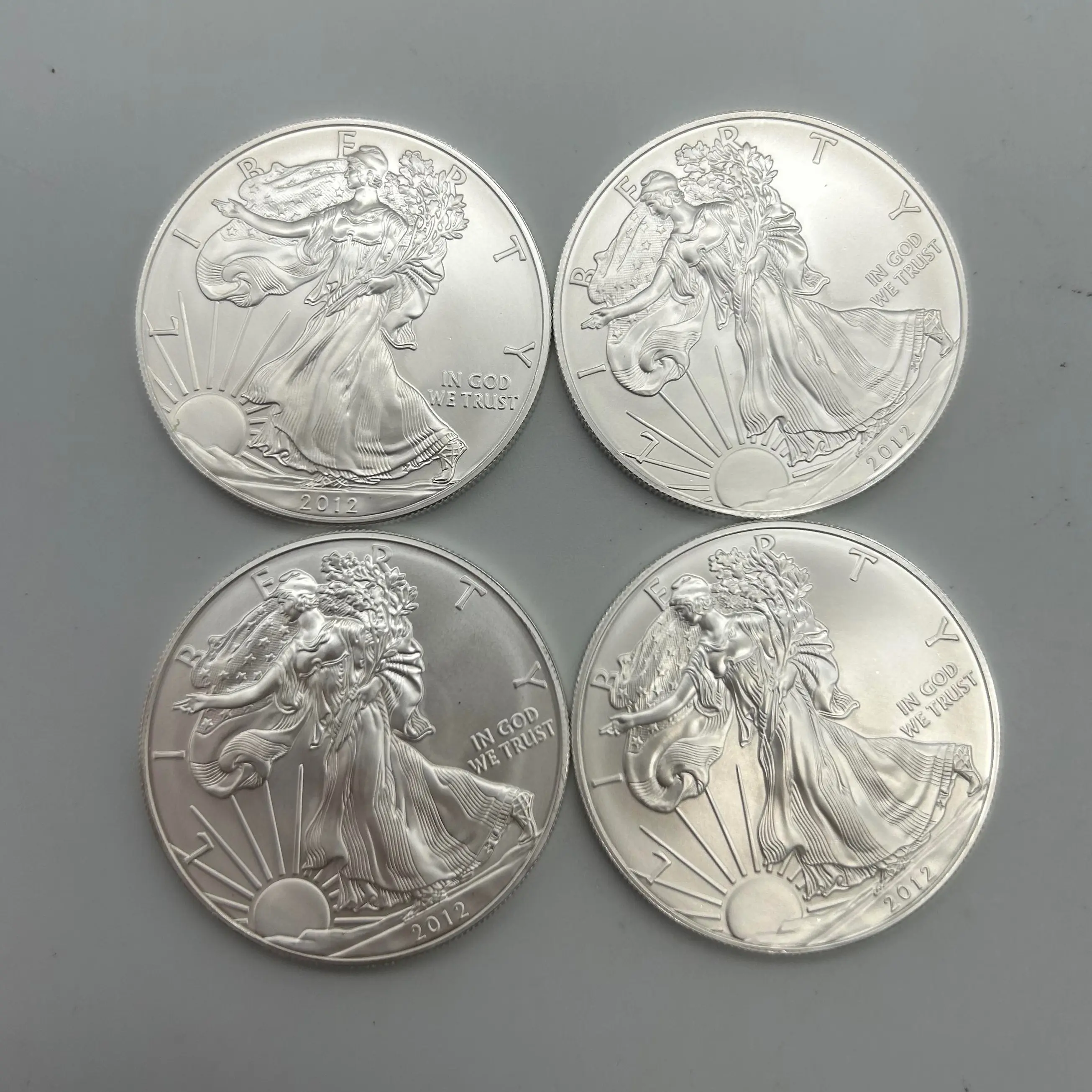 4 oz of silver in total has 4x 1oz silver rounds