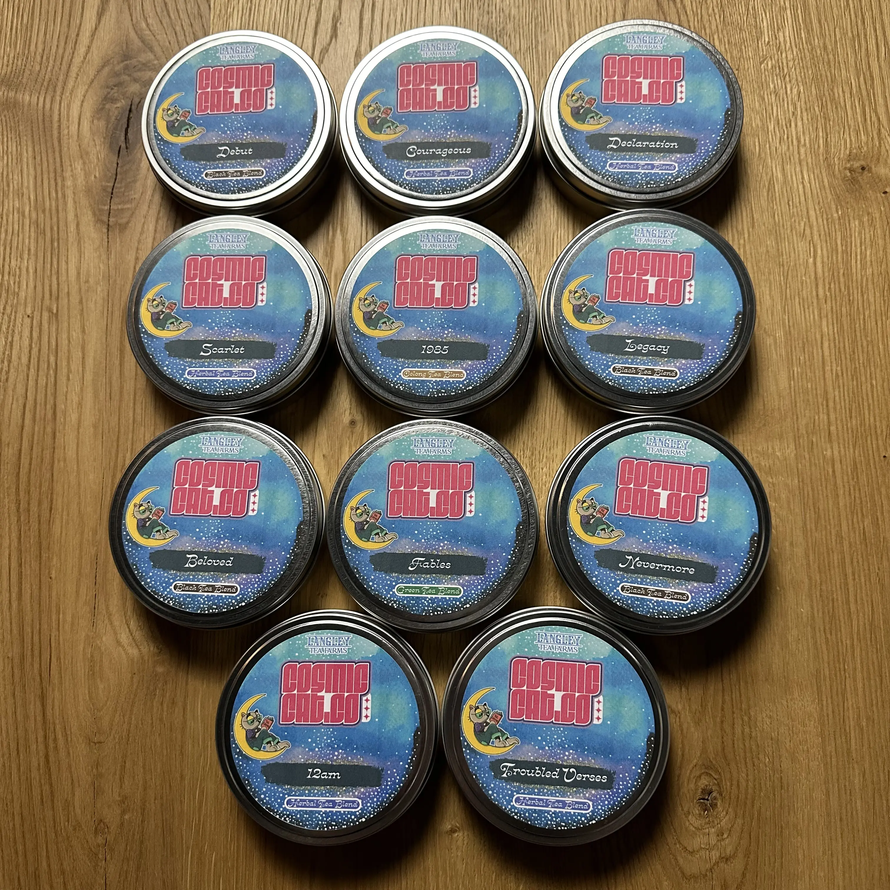 Swif-Tea Discography Tea Gift Tin - 15 tea bags