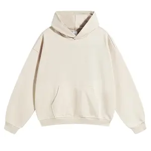 [Solid Color] Hooded Cotton Sweatshirt - Comfortable Daily Wear Hoodie for All Genders