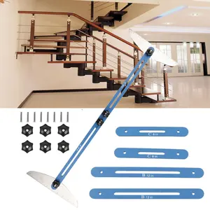 High quality Stair Tread Template Tool Stair Tread jig Gauge Measuring Tool for Stairs Risers