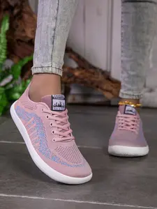 Women's Casual Sports Shoes, Training Sneakers, All Day Sneakers, Breathable Fabric, Lace-Up Wide Toe, Comfortable Flat Sole, Large Size, Fashionable All-Season Footwear
