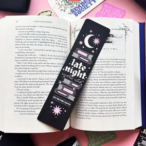 Late Night Readers Paper Bookmark