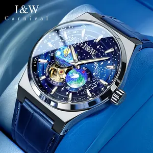 Luxurious Carnival Series LW Brand 50M Waterproof Men's Mechanical Watch With MIYOTA Automatic Movement And Sapphire High-definition Luminescent Dial