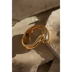 Gold Lori Hinge Bracelet