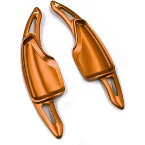 14-20 C7 Corvette Camaro ORANGE Steering Wheel Paddle Shifter Extensions Chevy