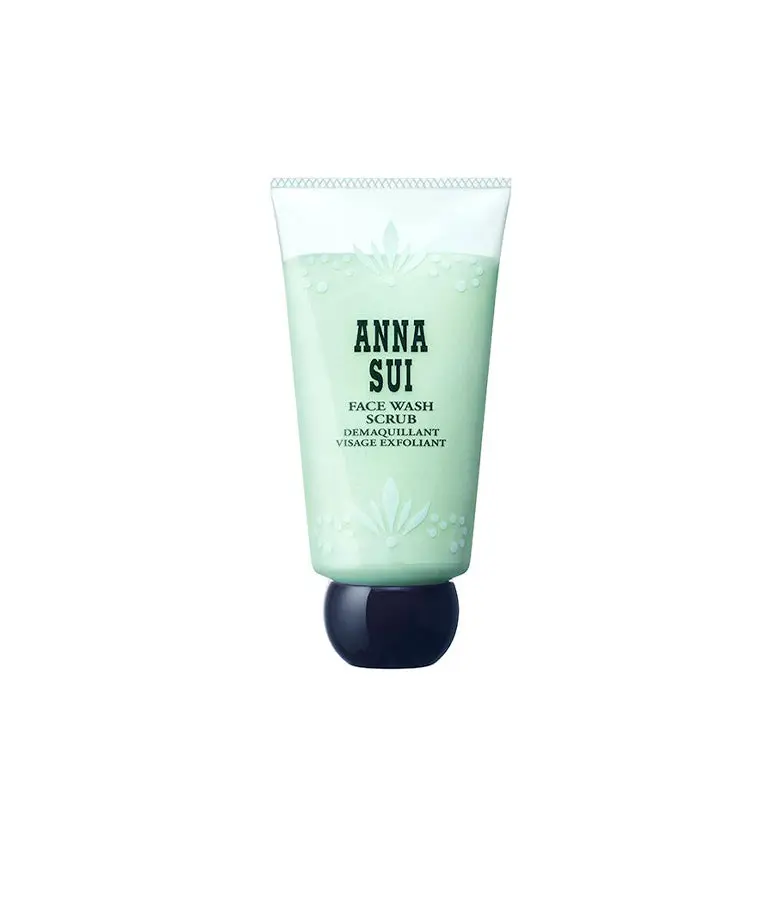 Anna Sui Face Wash Scrub 120g – Gently Exfoliates & Cleanses, Removes Dead Skin & Sebum for Smooth, Clear, Radiant Skin