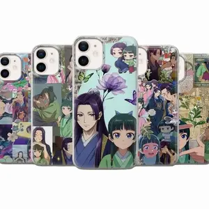 Apothecary Diaries Phone Case Maomao Floral Compatible with iPhone 11, 12, 13, 14, 15, 16, 17 & Samsung S22 S23 S24 S25 – check our available sizes