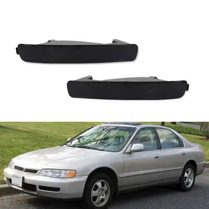 2pcs Smoked Bumper Turn Signal Lights For 1996 1997 Honda Accord 2D Coupe / 4D Sedan,Replace OEM 33352SV4A02, 33352 SV4 A02, 33352-SV4-A02, 33302SV4A02, 33302 SV4 A02, 33302-SV4-A02