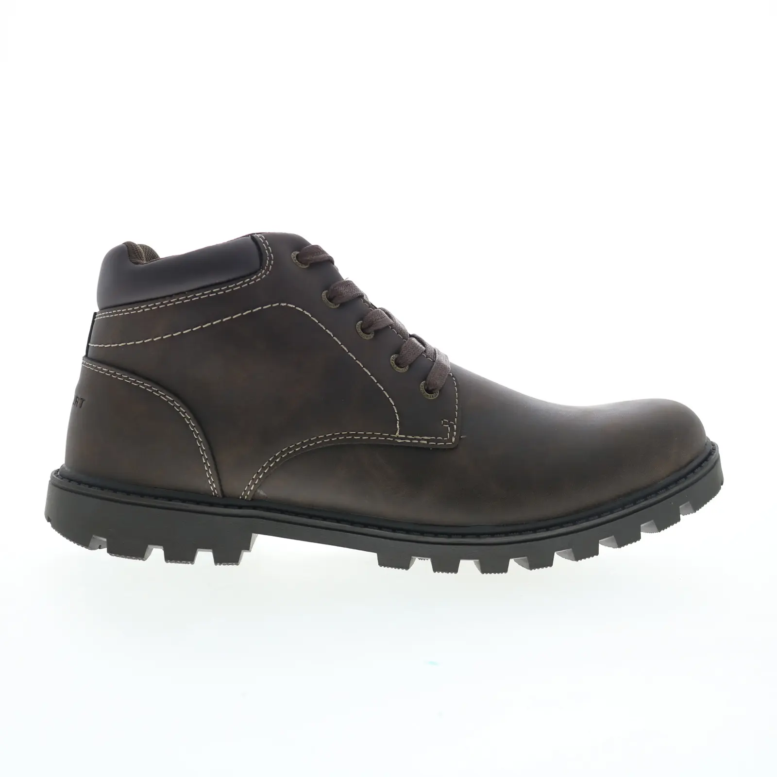 Rockport Ridgeview Boot CJ1571 Mens Brown Nubuck Lace Up Casual Dress Boots