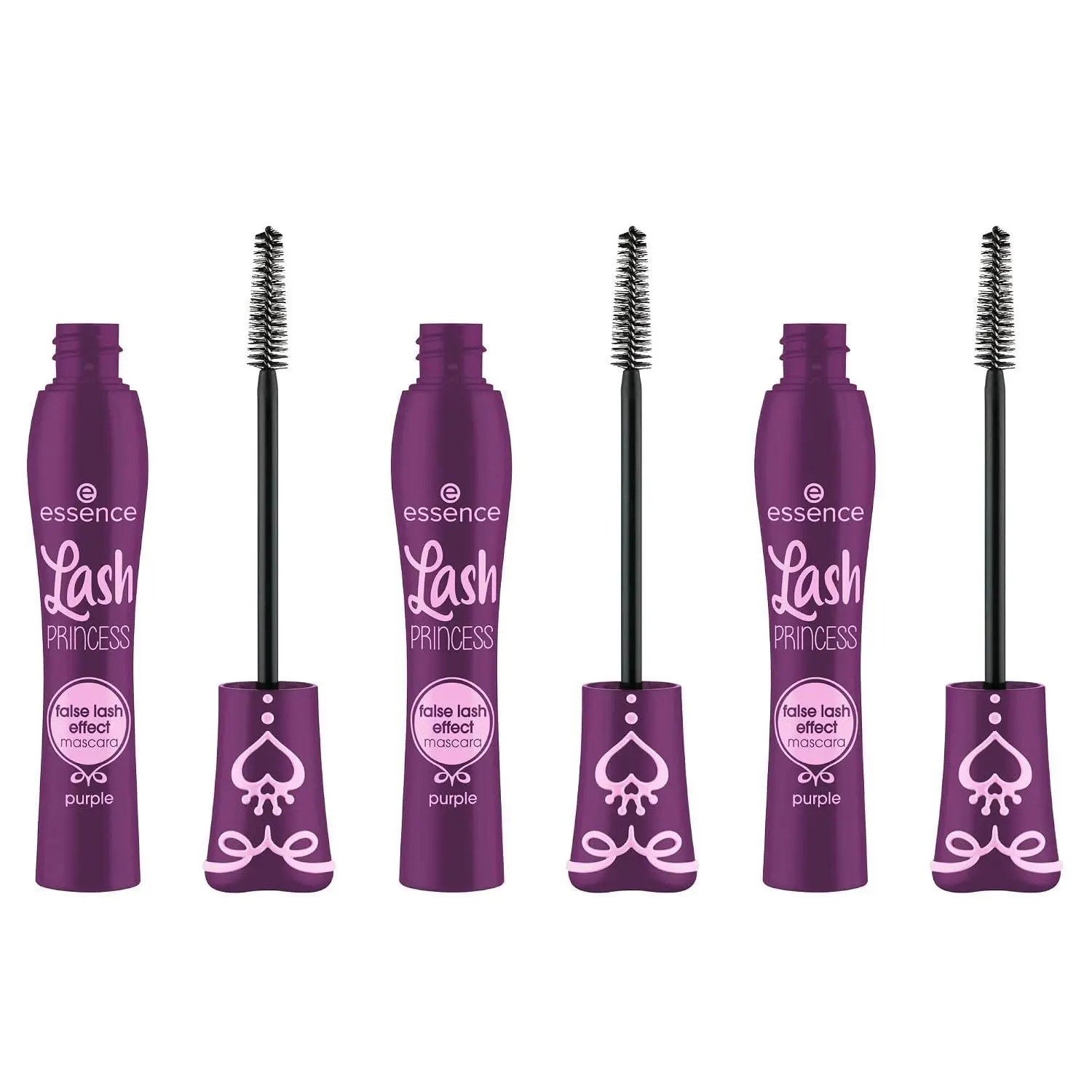 essence Lash Princess False Lash Effect Mascara, Black (Pack of 1) | Volumizing & Lengthening, Clump-Free Fiber Brush, Defines and Separates; Vegan, Cruelty Free, Paraben Free, Oil Free