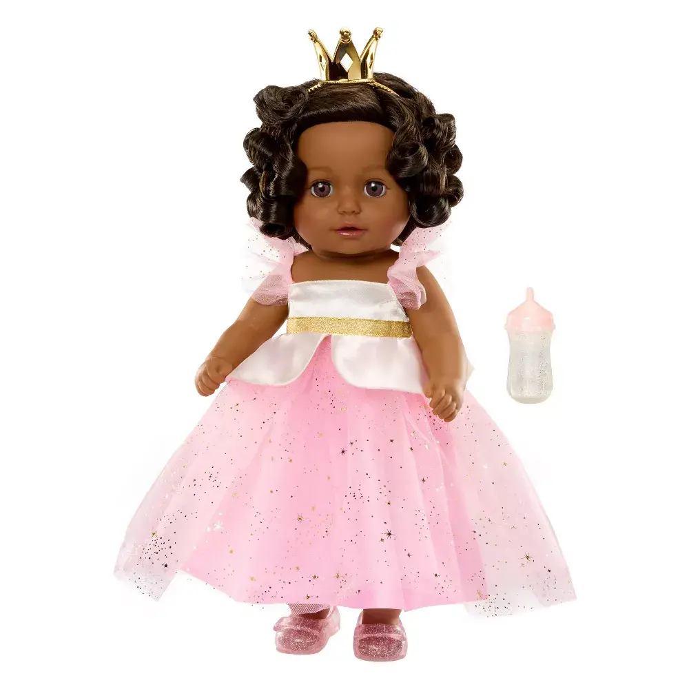 BABY Born Princess Doll Harper Pink Dress & Crown - Black Hair Dark Brown Eyes BABY Born Princess Doll Harper Pink Dress & Crown - Black Hair Dark Brown Eyes