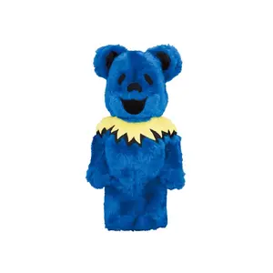 951656 Bearbrick x Grateful Dead Dancing Bear Costume Ver. 400% Blue