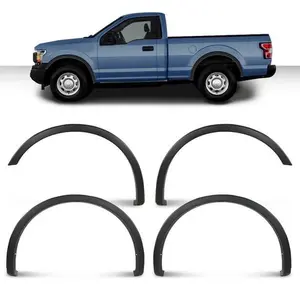 4pcs Factory Style Fender Flares Wheel Protector Fit For 2018-2020 Ford F-150