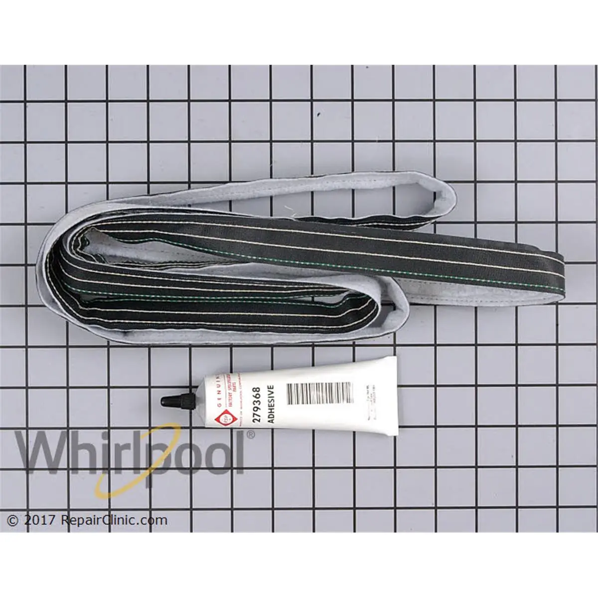 Whirlpool Part #239087 Genuine OEM Felt Seal - 1lb, Long-Lasting, OEM Default, for Repair Users, Household Appliance Replacement Part