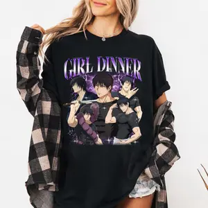 [Made In USA] Toji Fushiguro Anime T-Shirt, Jujutsu Kaisen Fan Gift Apparel, Casual Streetwear Style, Soft Cotton Unisex Tee