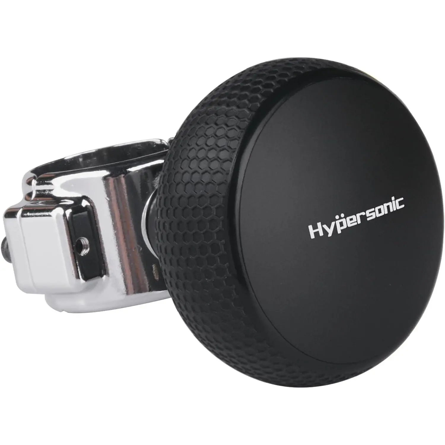 Hypersonic Large Steering Wheel Knob Spinners, Vehicle Steering Wheel Spinners Ball Durable Suicide Knob for Car, SUV, Trucks, Tractors, Boat etc (Black)
