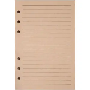 Refills Lined Paper,  Refillable A6 Paper for 5x7 Journal Notebook Inserts 200 Lined Pages
