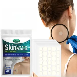 288pcs Invisible Acne Pimple Patches, Acne Clearing Products, Lightweight Comfortable Breathable Facial Cleansing Strips, Unisex Adult Skincare, Sensitive Skin Friendly