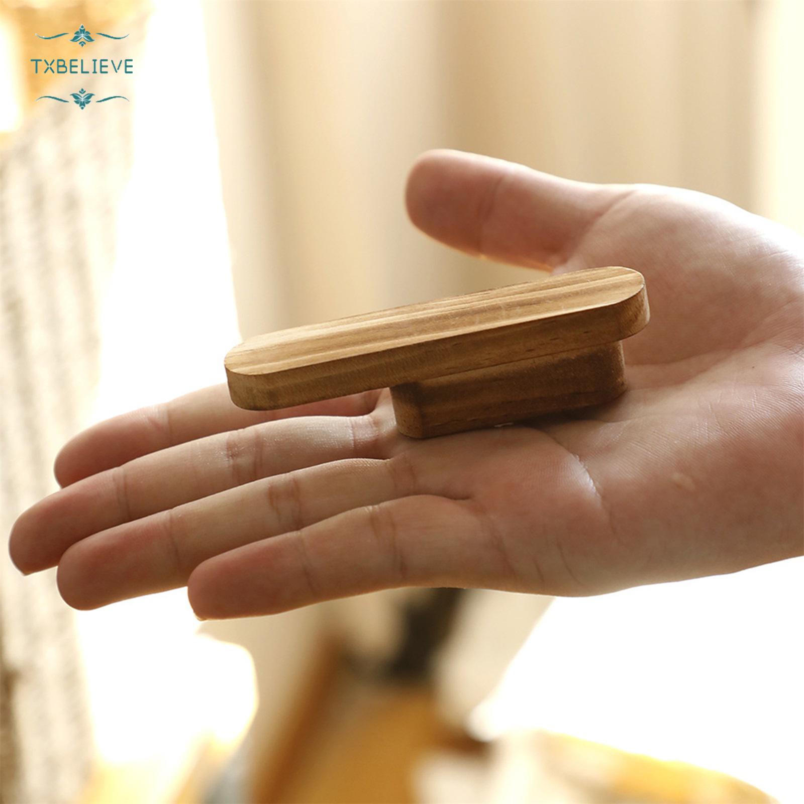 Rustic Wooden Wall Hook, Handmade Bohemian Coat and Hat Hanger for Entryway, Bedroom, Bathroom - Decorative Mounted