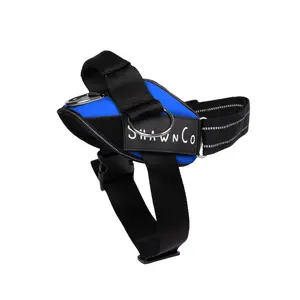 ShawnCo | Essential Pro Dog Harness, No-Pull Pet Vest with 3 Leash Clips and Removable, Reflective Side Patches, Adjustable and Padded Harness for Small, Medium and Large Dogs