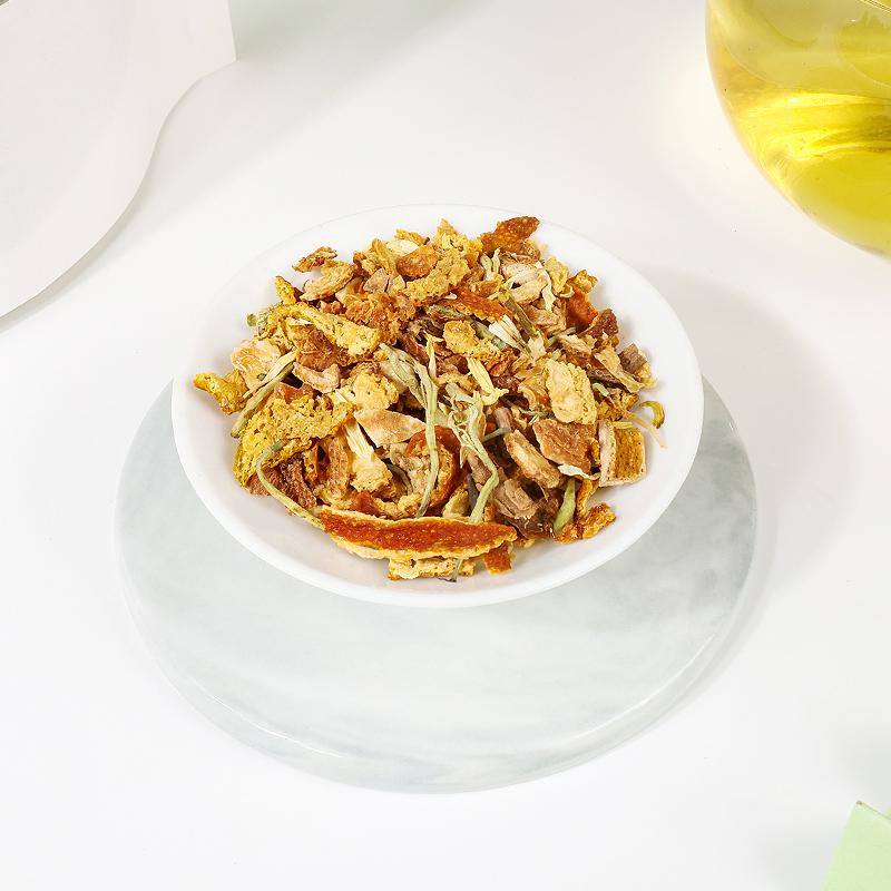 Gudcoix Chicory & Gardenia Herbal Tea Caffeine Free 20 Tea Bags 100g 3.53 Oz Ideal for Daily Consumption Soothing Sip