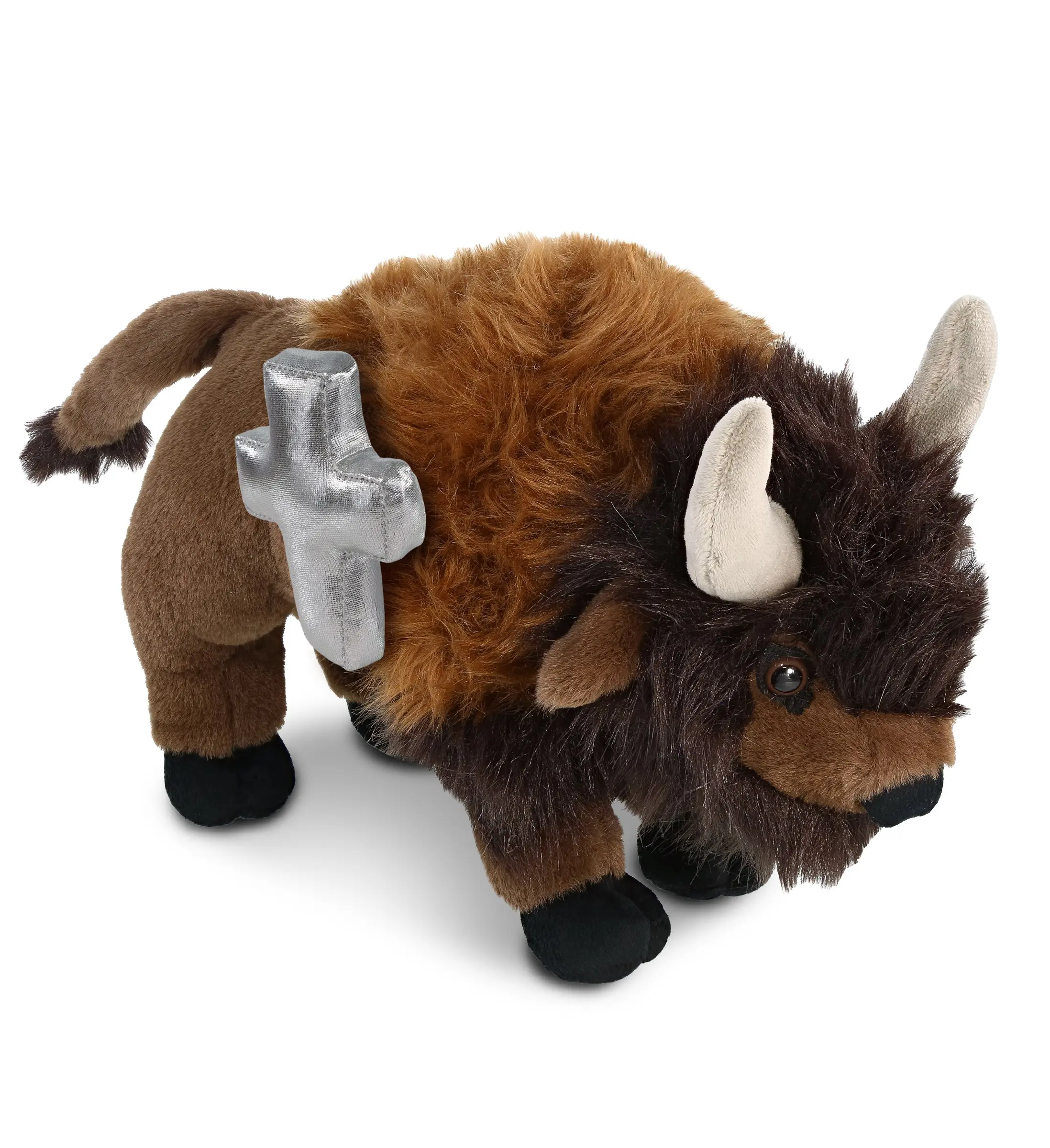 PLUSH CROSS - SUPER-SOFT PLUSH - BUFFALO 13"