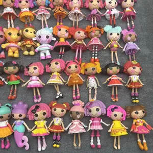 Original 8-10cm Can Choose Lalaloopsy Little Sister and Pet Dolls PVC Girls' Holiday Gift Collection Pvc Toys