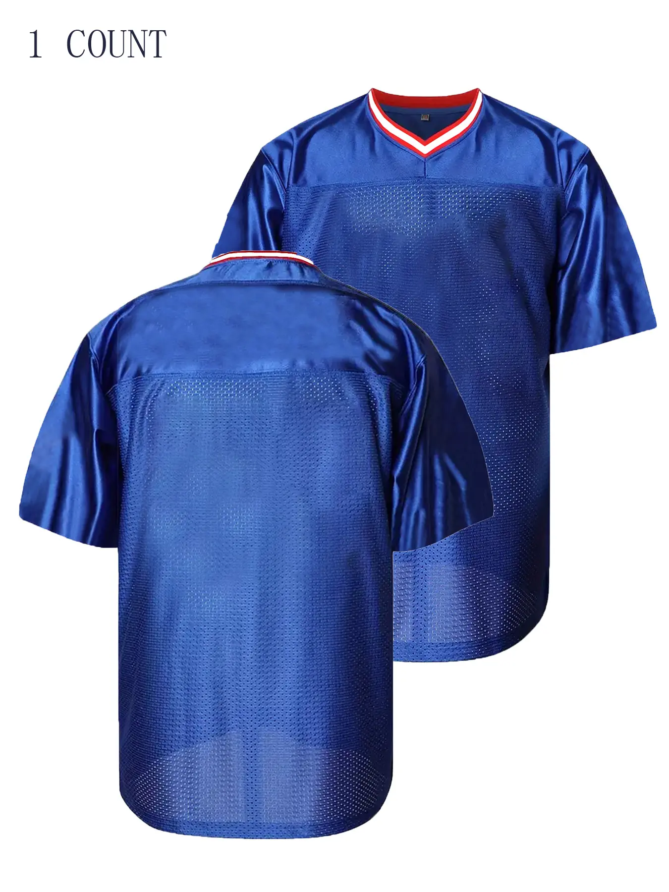 Blank Football jersey,90s Hip HopSports Mesh Practice Plain Football Shirt