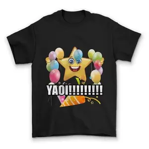 Pastel Yaoi Aesthetic T-Shirt | Kawaii Soft Girl Graphic Tee | Heavy Cotton Unisex Streetwear Shirt for All Seasons
