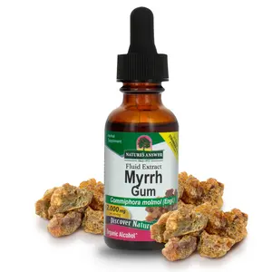 Nature's Answer Myrrh Ole Gum Resin 1 Fluid Ounce Commiphora Molmol | Natural Herbal Supplement | Gluten Free | Immune Support | Single Count