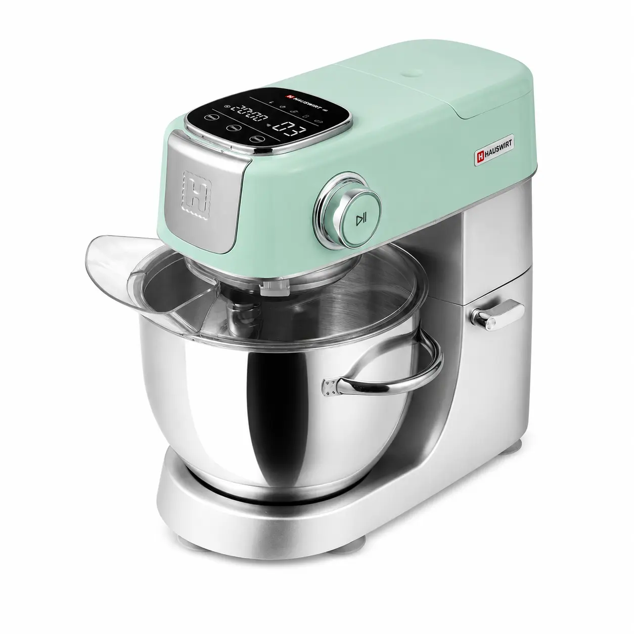Hauswirt M5 Stand Mixer 5.3Qt, LED Touch, 11 Speeds, 5 Presets, with Whisk Dough Hook Beater