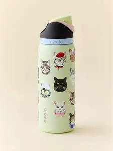 New Owala UO Exclusive Cat Collage 32oz  Collection Water Bottle