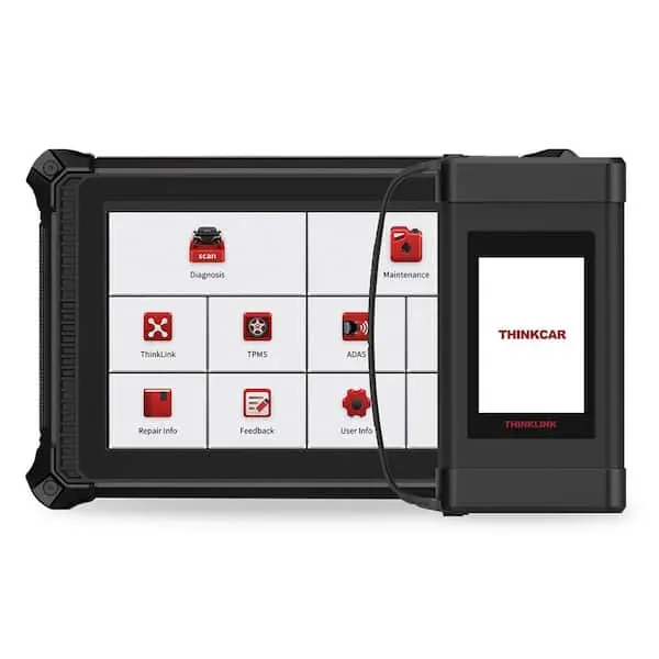ThinkCar Platinum 393 - 10" Full System Professional Car Diagnostic Scanner with 41 Maintenance Reset Functions