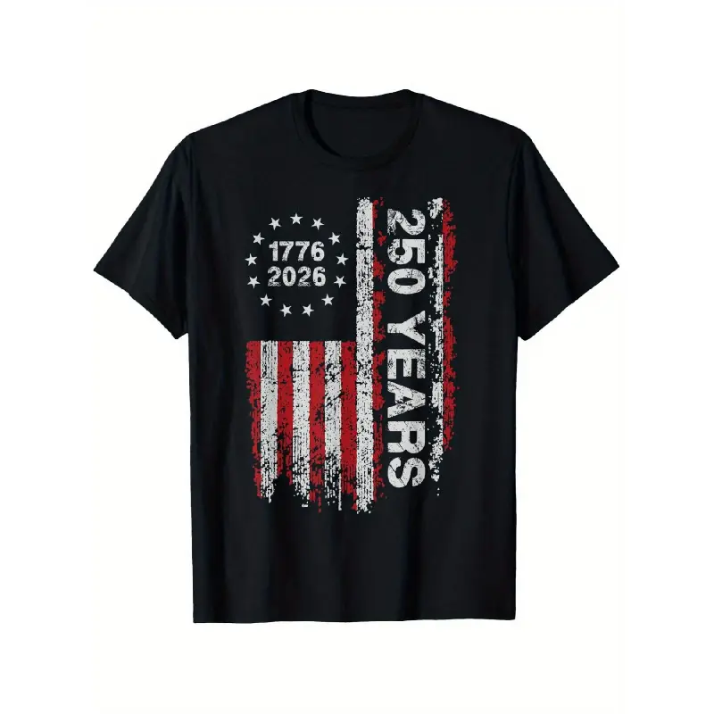 Men's casual daily T-shirt 180g large plus 5XL 6XL size with street clothing pattern printed top men's T-shirt short sleeved casual short sleeved T-shirt suitable for all seasons