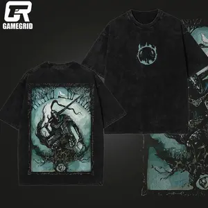 [DarkSoulCollection] Retro Vintage Limited Dark Soul Shirt Collection Unisex Oversize Washed Lightweight Cotton T-Shirt, Hoodies & Sweater Wash Gift For Game Fan, Game Lover I62 O91