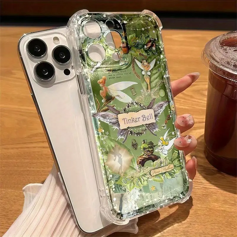 Tinker Bell TPU & Polycarbonate Protective Smartphone Case - Anti-Drop, Easy-to-Clean Accessory for iPhone 11, 12, 13, 14, 15, 16 Series