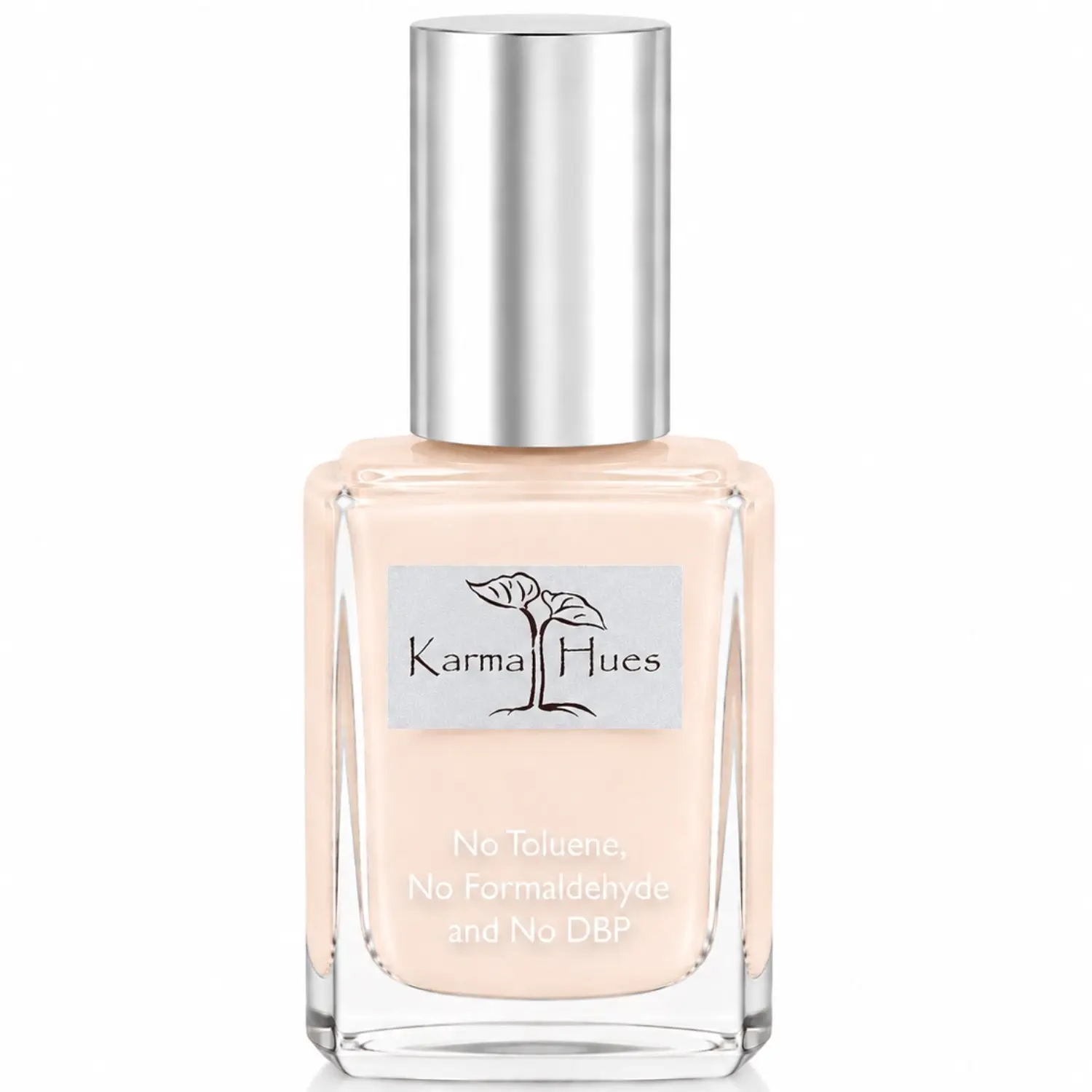 Karma Organic Vegan Non-Toxic Nail Polish - Marshmallow, Plant-Based, Cruelty-Free, Quick Dry, Fast Drying, Chip Resistant Long-Lasting Nail Color