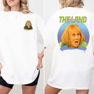 Sylvia Browne Shirt, Honey The Land! T-Shirt, Quote Meme Graphic Tee Two Sided