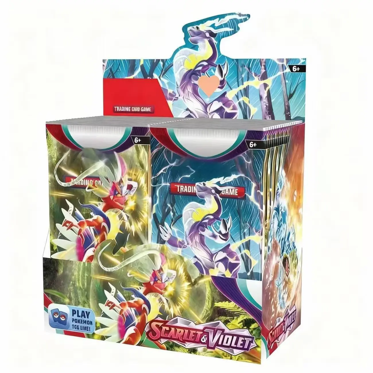 English Scarlet & Violet  360 cards Pokémon Trading Card Game Sword & Shield and Classic Series Evolutions (including powered-up cards) — Blind-box expansion packs