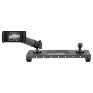 Metal Series Ford F-150 2009-2014 Dual 20mm Ball Dash Phone Mount (12th Generation)