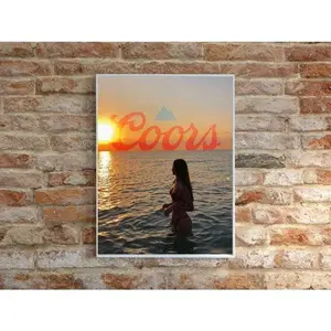 (No Frame) Custom Beer Poster TikTok Trend For Boyfriend | Add A Beer